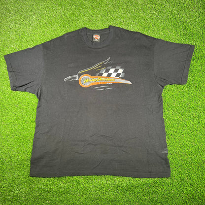 1999 Harley Davidson Black "Sweden" Tee Size XXL USED v17195