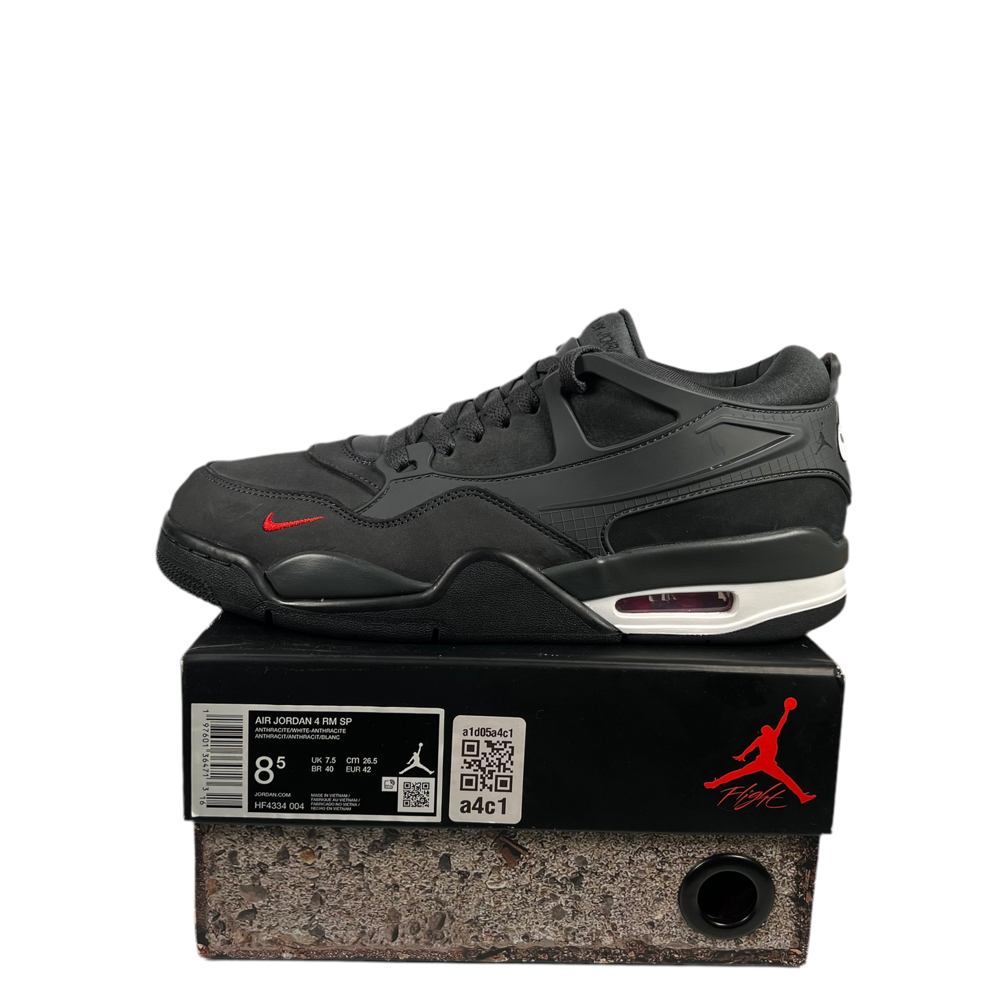 Jordan 4 RM SP Nigel Sylvester Driveway Grey (2024) Size 8.5 USED s18522