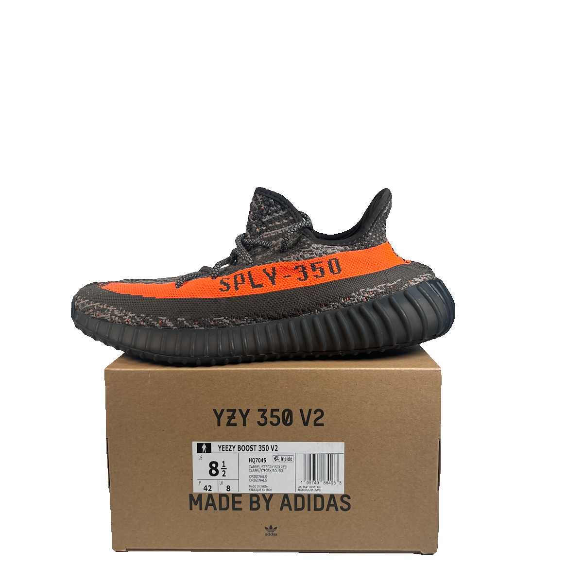 Yeezy 350 Carbon Beluga (2024) Size 8.5 USED s23245