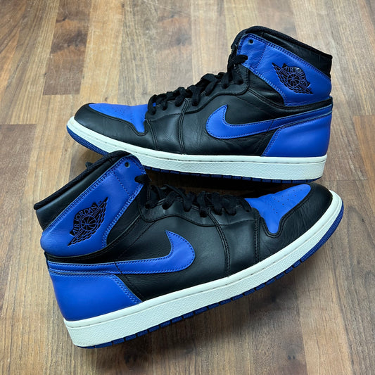 Jordan 1 Black Royal Blue 2023 Size 11.5 USED s16669