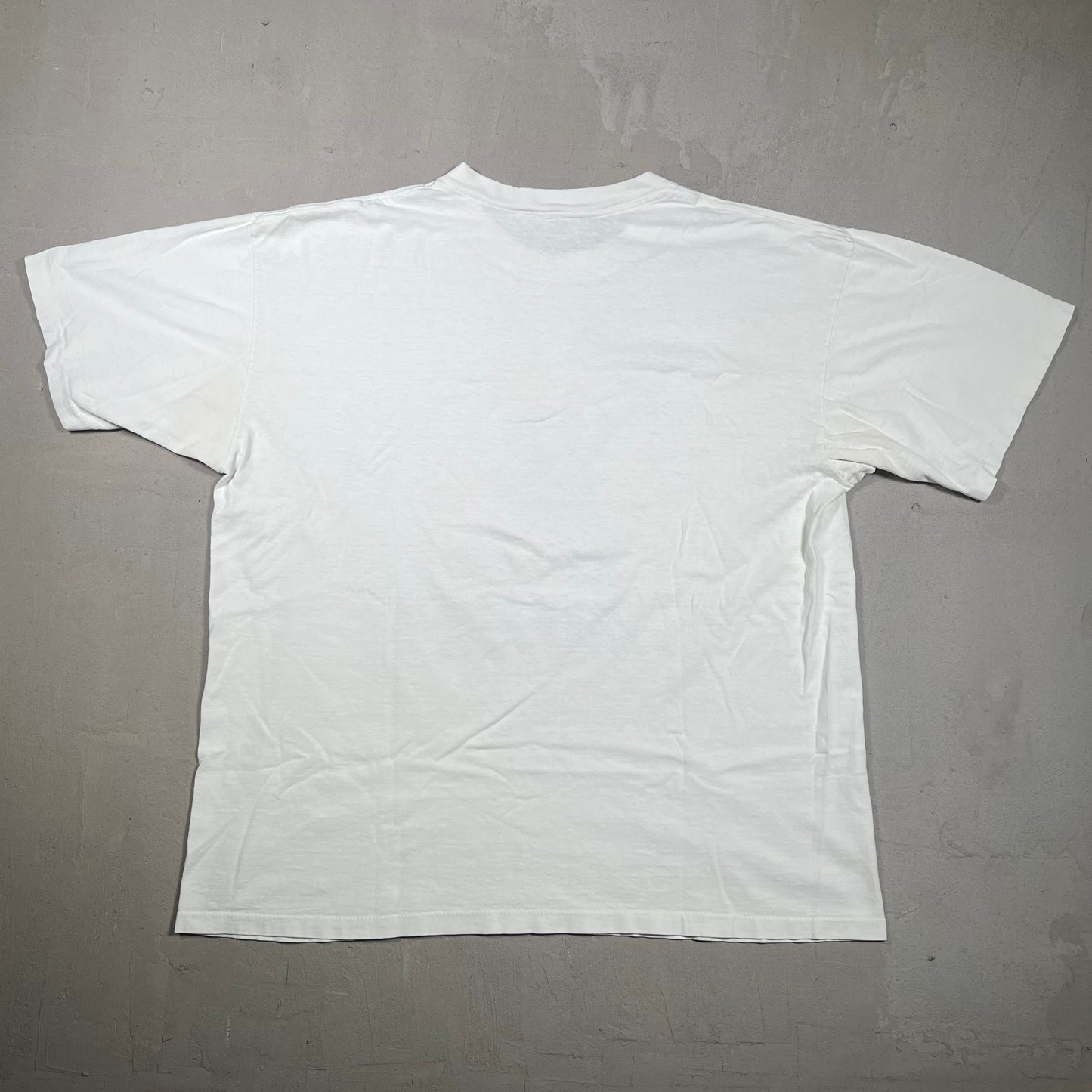 1990s Charlotte Hornets First Union Charge White Tee Size XL USED v19267