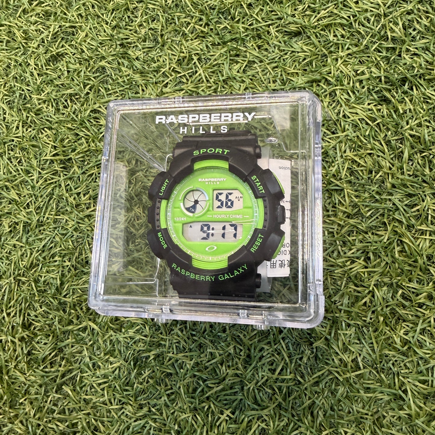 GV Gallery Raspberry Hills Black/Green G Shock Watch NEW