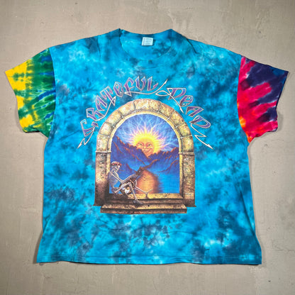 Grateful Dead 1993 Skeleton By Window & Sun Tee Size XXL USED v8253