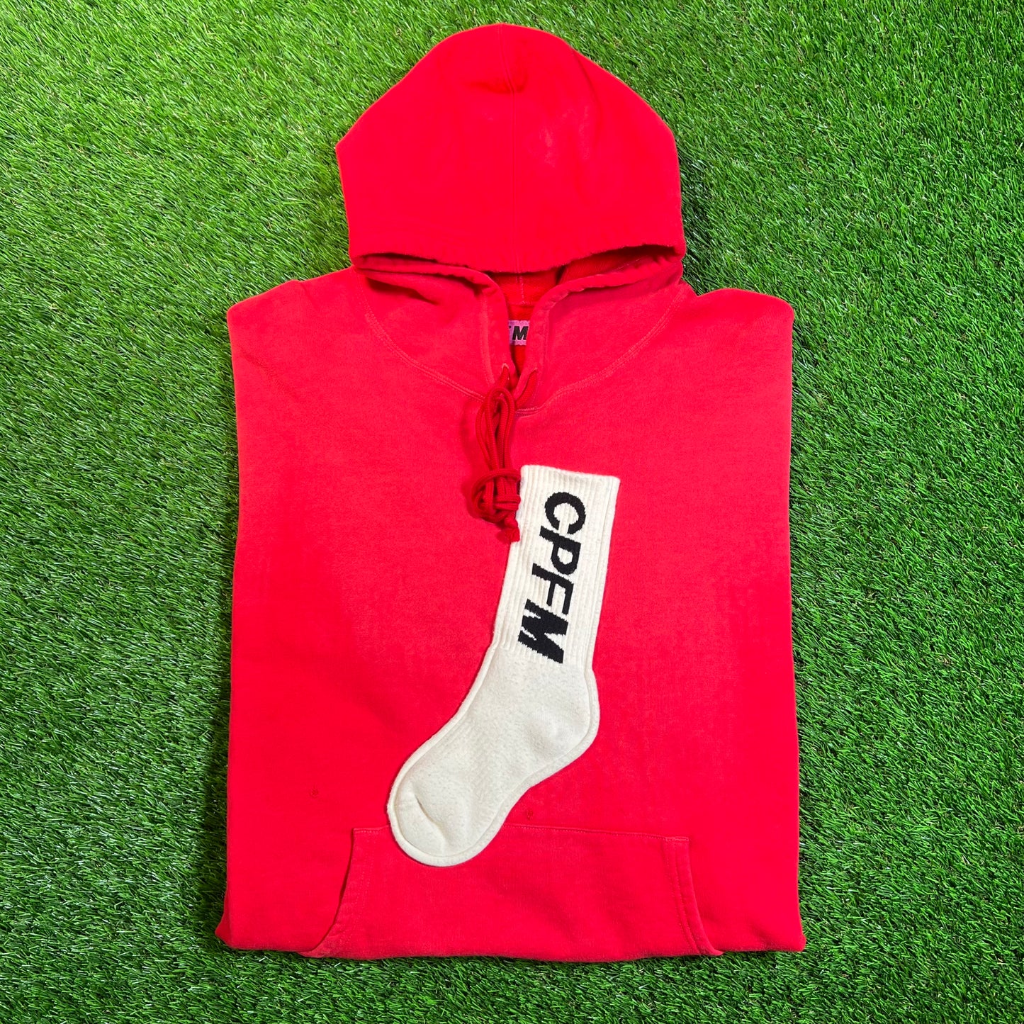 CPFM Sock Red (2019) Hoodie Size 4 (XL) USED x16999