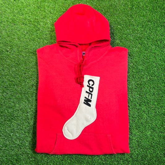 CPFM Sock Red (2019) Hoodie Size 4 (XL) USED x16999