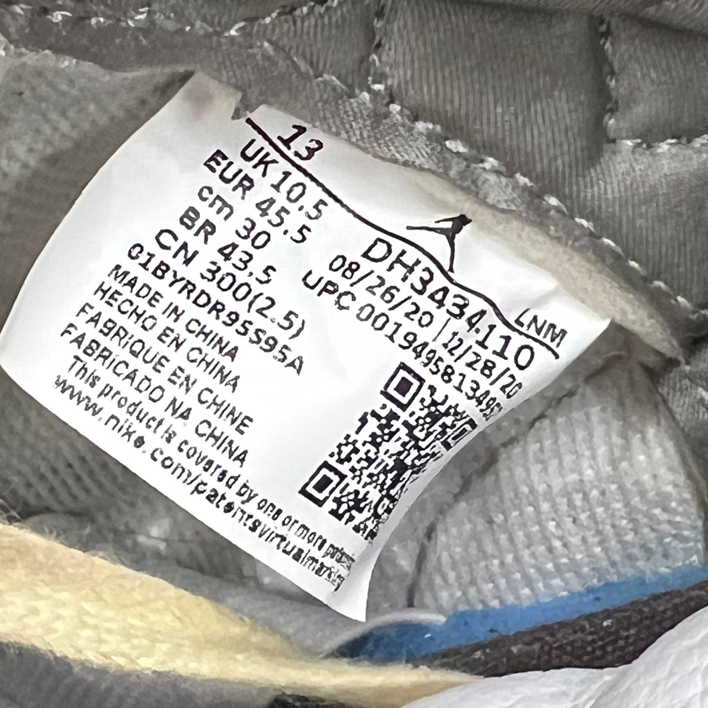 Jordan 3 A Ma Maniere (2021) Size 11.5M/13W USED s18688