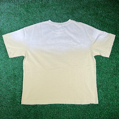 Vale Valley Dreams Rhinestone Wu-Tang Yellow Tee Size Medium NEW x14404
