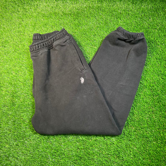 Stussy Black Sweatpants Size Large USED x16809