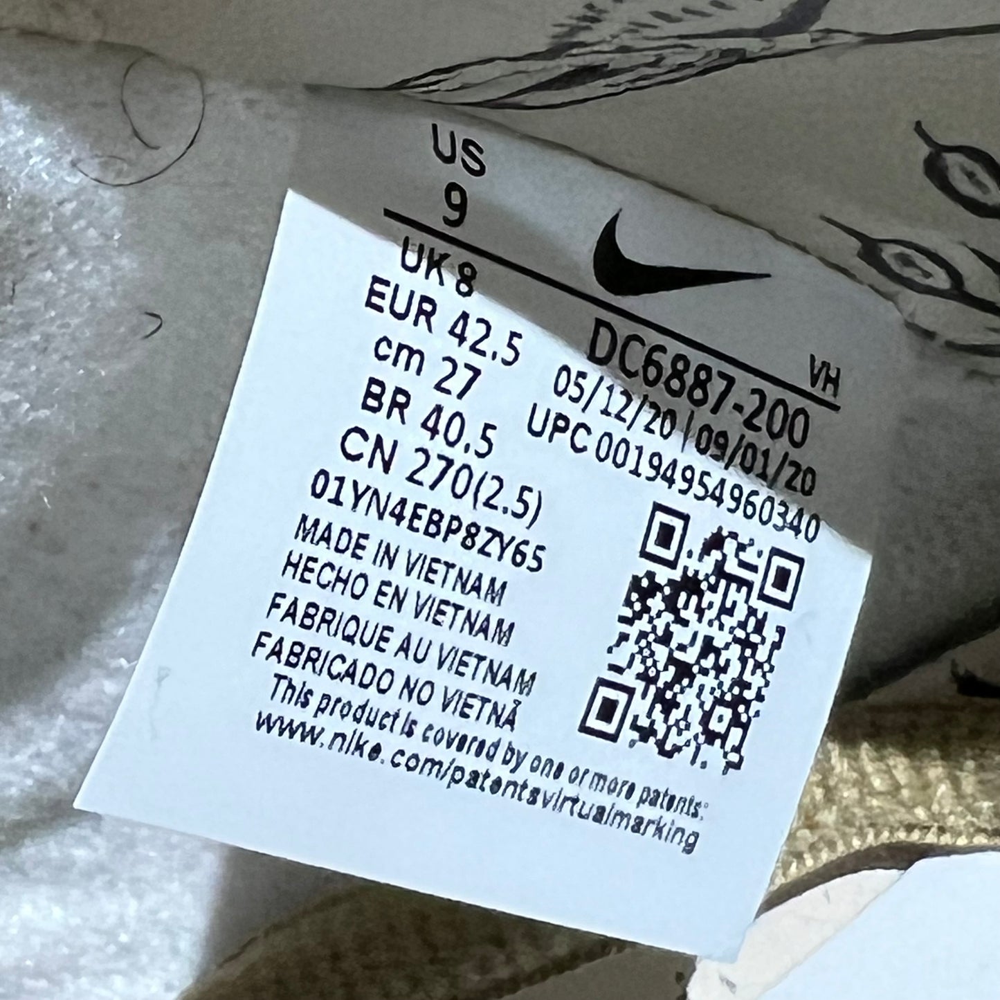 Nike SB Dunk High Concepts Turdunken (2020) Size 9 USED s20375