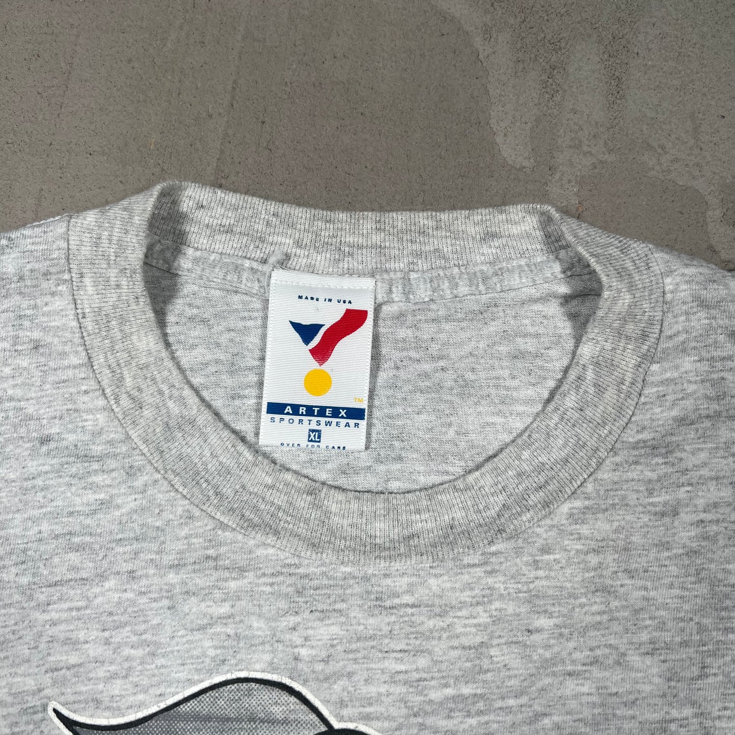1994 Dad Taz Bar-B-Q-Narian Grey Tee Size XL USED v19259