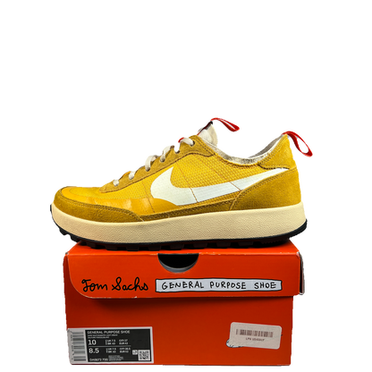 NikeCraft General Purpose Shoe Tom Sachs Dark Sulfur (2022) Size 8.5 USED s22634