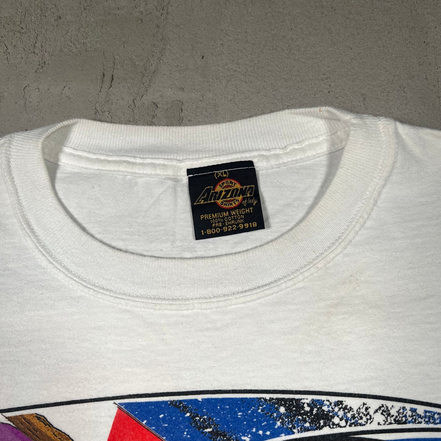 2000 Lance Mathees Racing Tee Size XL USED v18977