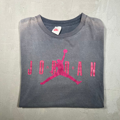 Nike Jordan Navy/Red Logo Spellout Size Medium USED