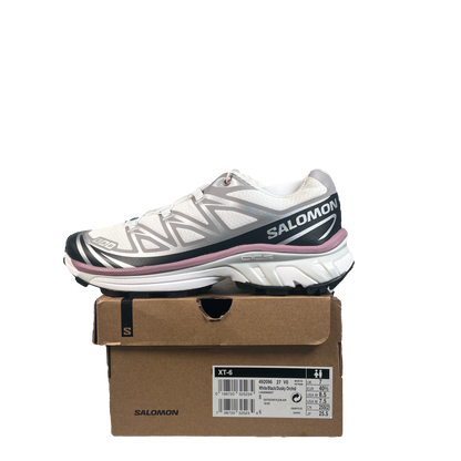 Salomon XT-6 White Black Dusky Orchid (2026) Size 7.5 NEW s21564
