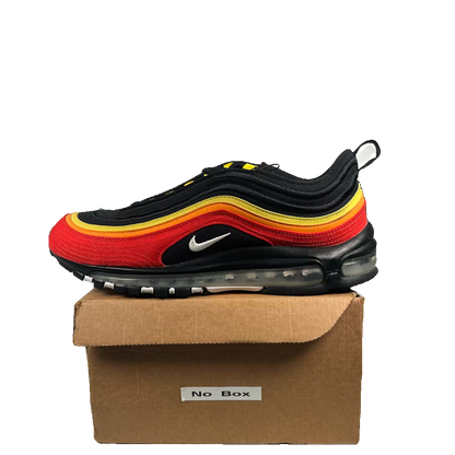 Nike Air Max 97 Black Chile Red Magma Orange (2020) Size 10 USED s23740