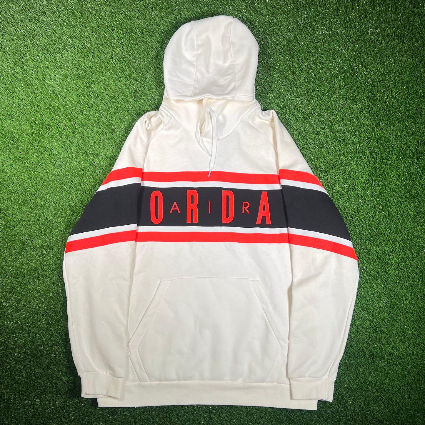 Air Jordan White Logo Hoodie Size XL NEW v17921