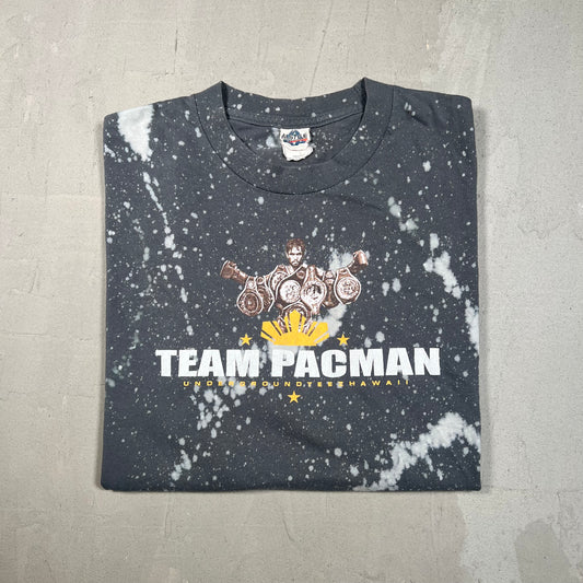 Team Pacman Hawaii Acid Washed Tee Size XL USED v19134