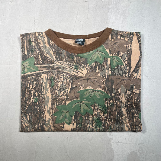 2000s Rebark Camo Tee Size 3XL USED v17720