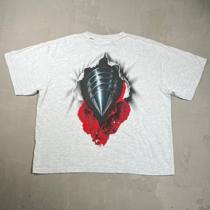 Greedy Unit Screw Eye Grey Tee Size XL NEW x18806