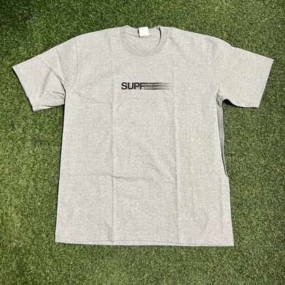 Supreme Motion Logo Grey Tee Size Medium NEW x13649