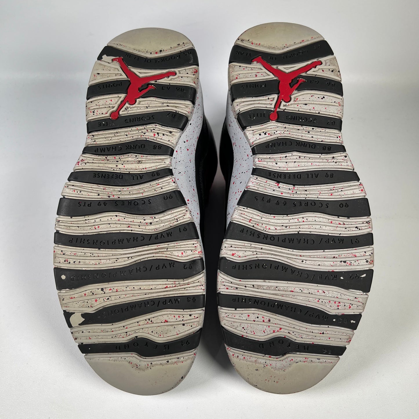 Jordan 10 Public School Samples Size 9.5 USED s2309