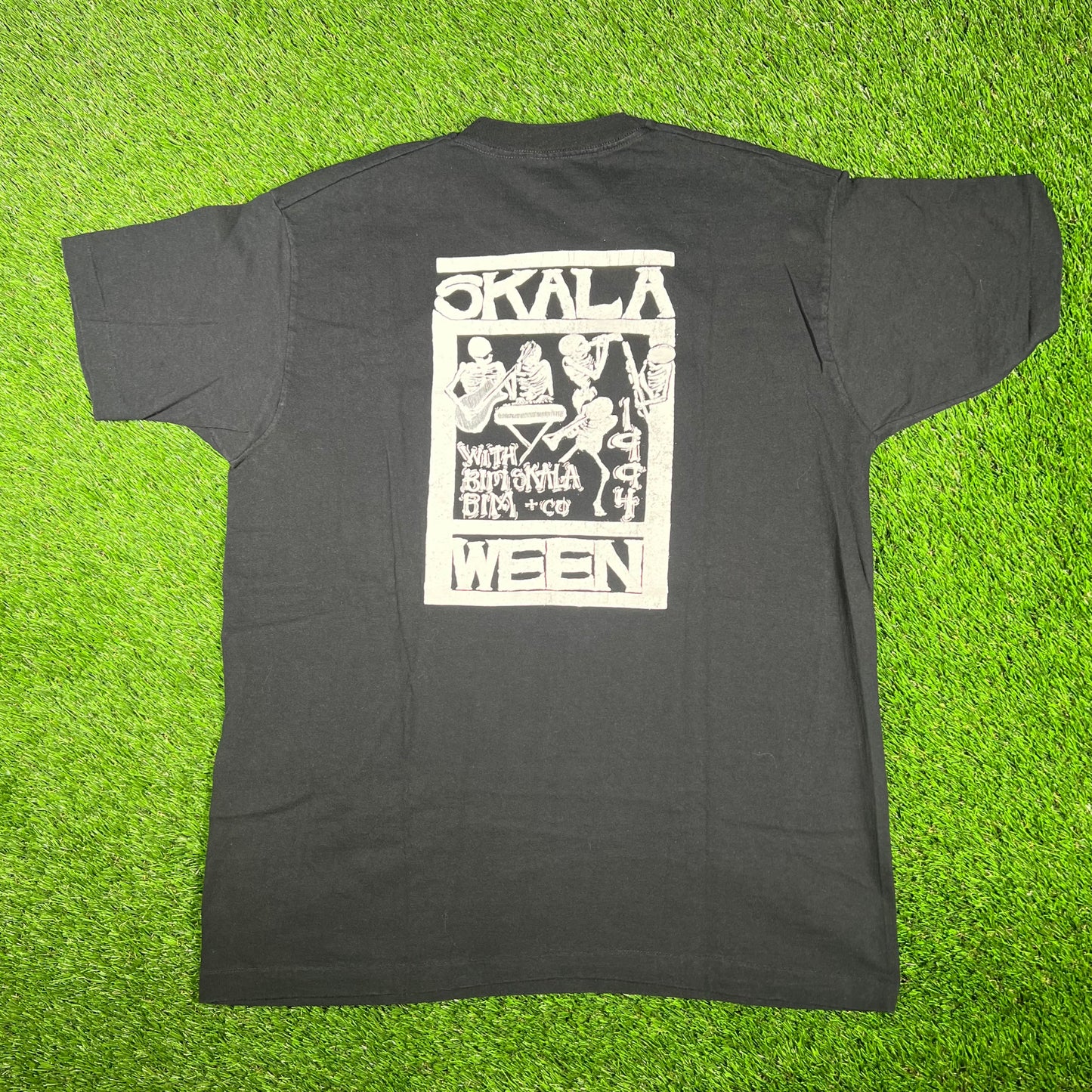 1994 Skalaween Black Tee Size XL USED v17454
