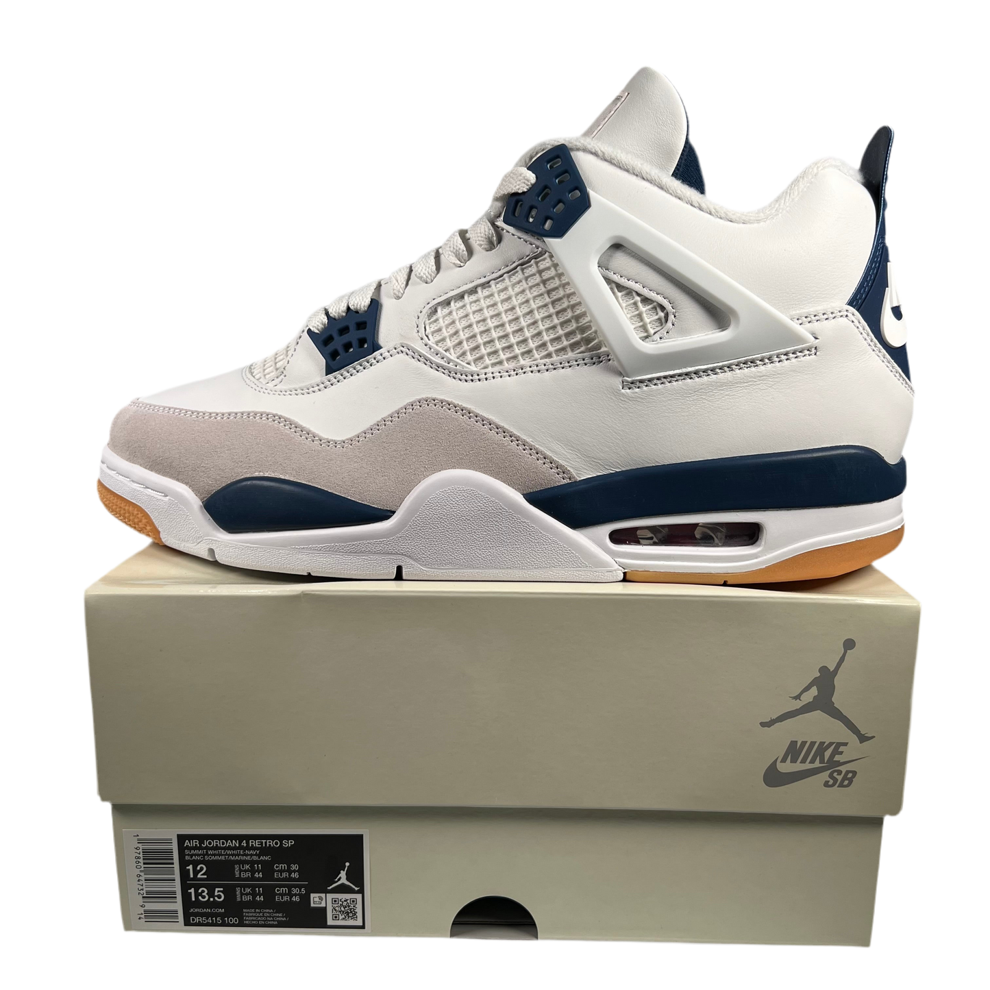 Jordan 4 SB Navy (2025) Size 12 NEW s18206