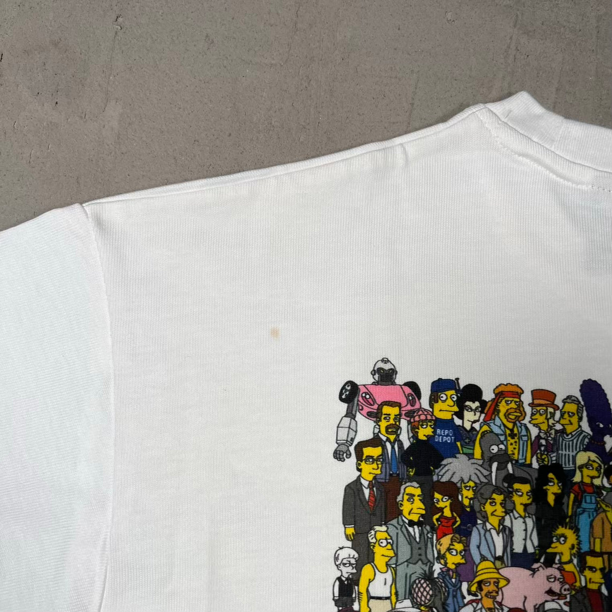 Kith The Simpsons Cast Tee White Size Large NEW x18834
