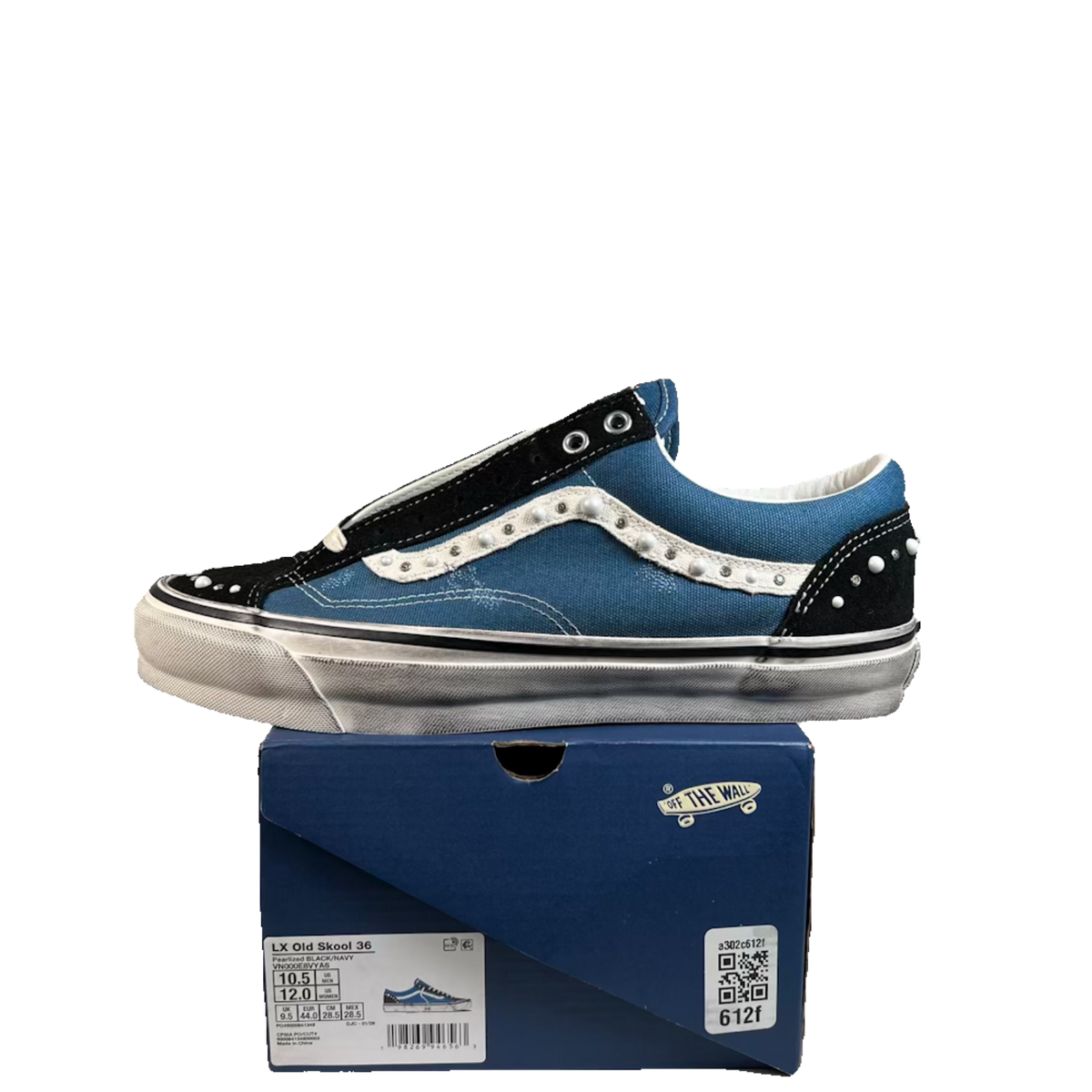 Vans LX Old Skool 36 Pearlized Pack Black Navy (2026) Size 10.5 NEW s23511