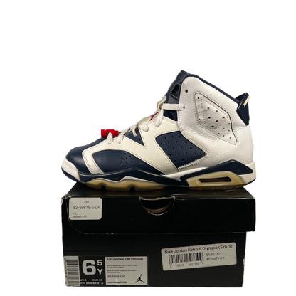 Jordan 6 Olympic (2012) Size 6.5y USED s18791