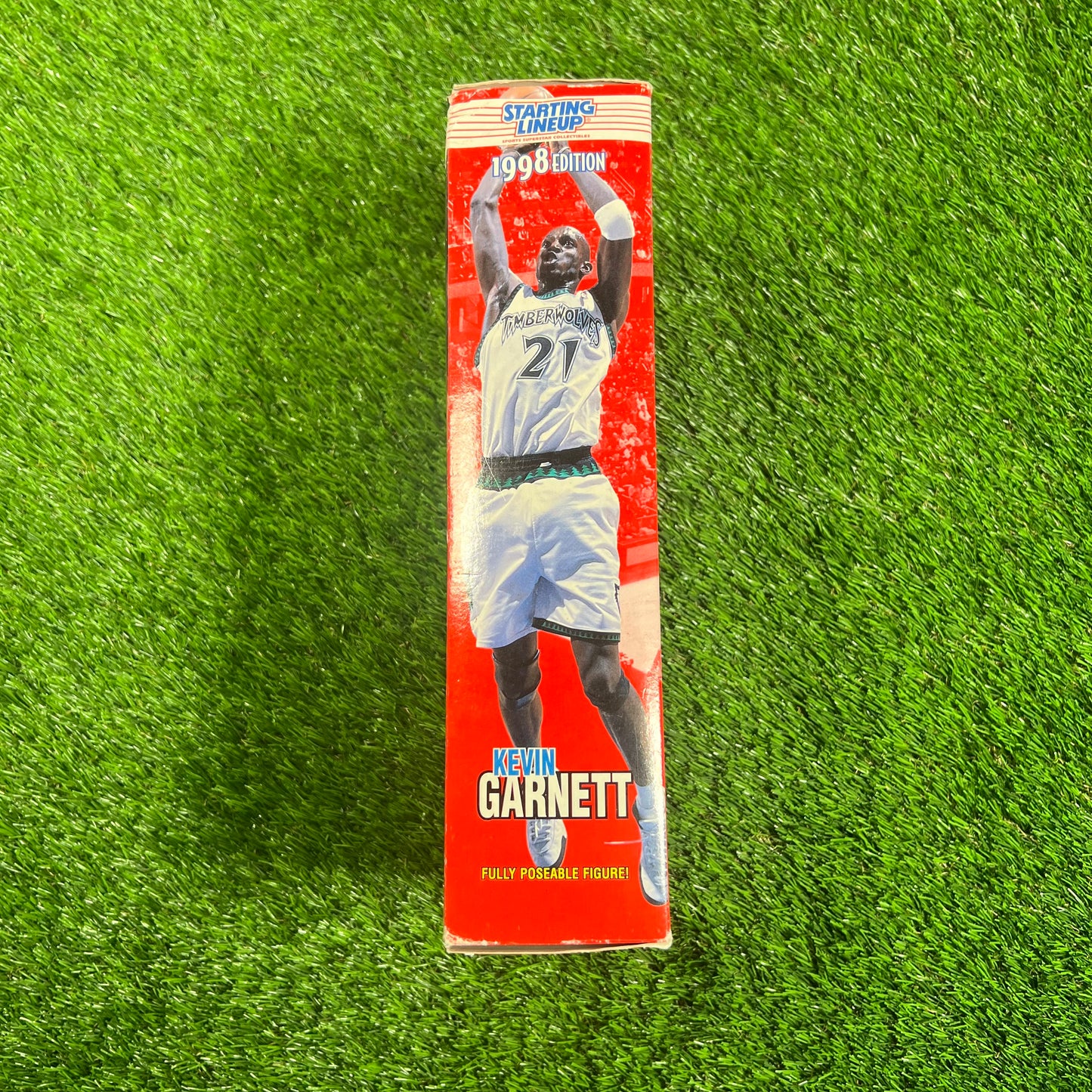1998 Mattel Minnesota Timberwolves Kevin Garnett Action Figure USED v17902