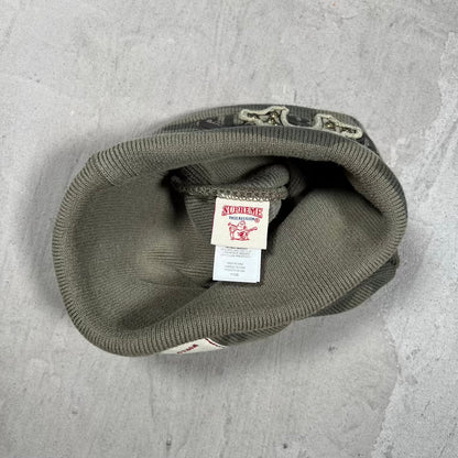 Supreme True Religion Beanie Olive Camo (2025) USED x18531