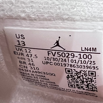 Jordan 4 White Cement (2025) Size 13 NEW S18305