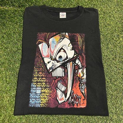 2004 Criss Angel Black Art Tee Size XL USED v16413
