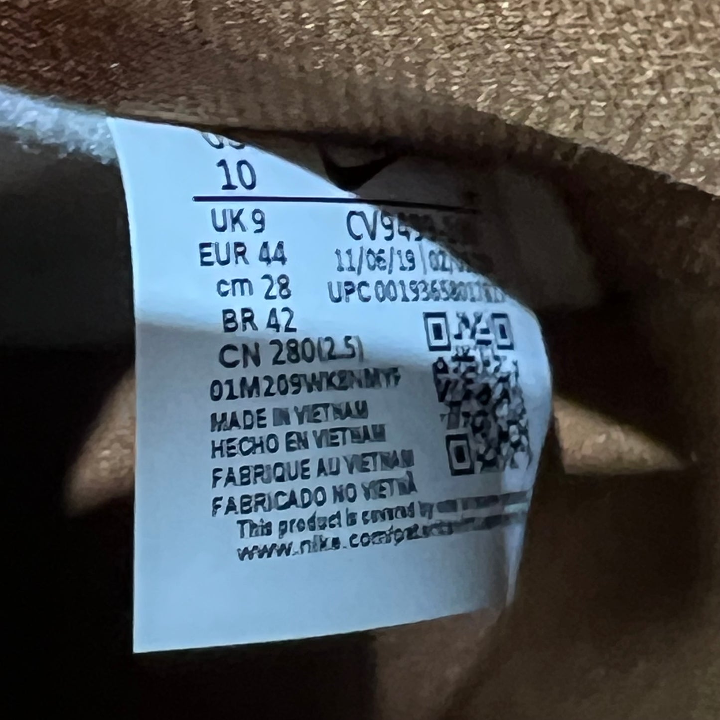 Nike SB Dunk High Sail Bright Crimson (2020) Size 10 USED s20214