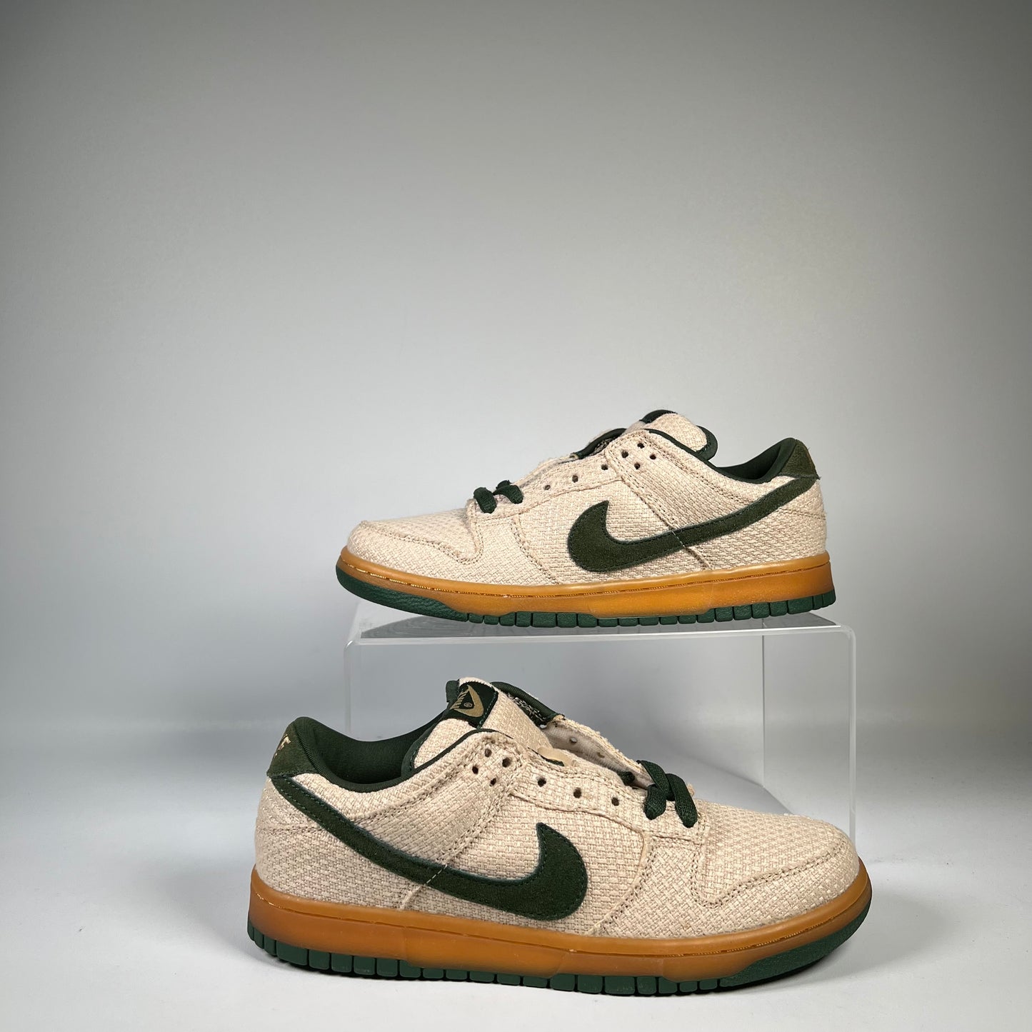 Nike SB Dunk Low Bonsai Green Hemp 2004 Size 7 NEW s4518