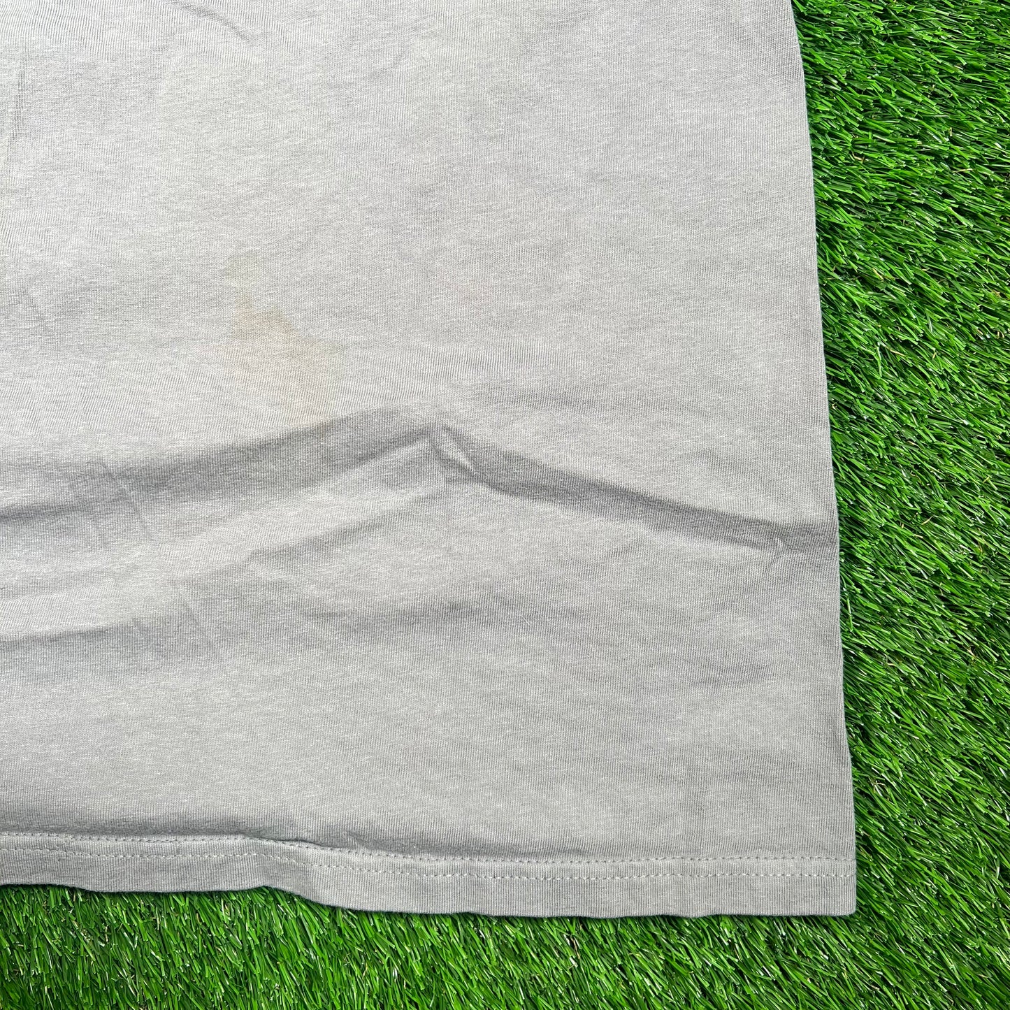Y2K Apple "Switch Here" Grey Tee Size XL USED v18644