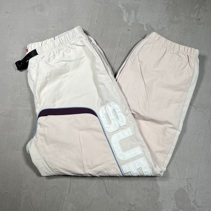 Supreme S Paneled Belted Track Pant Dusty Pink (2021) Size Large USED x18387