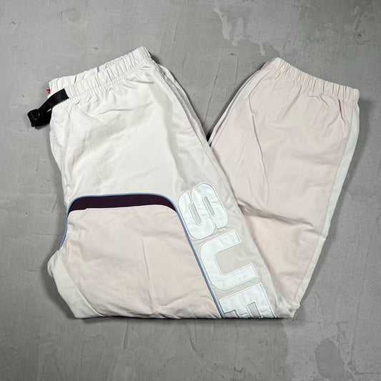 Supreme S Paneled Belted Track Pant Dusty Pink (2021) Size Large USED x18387