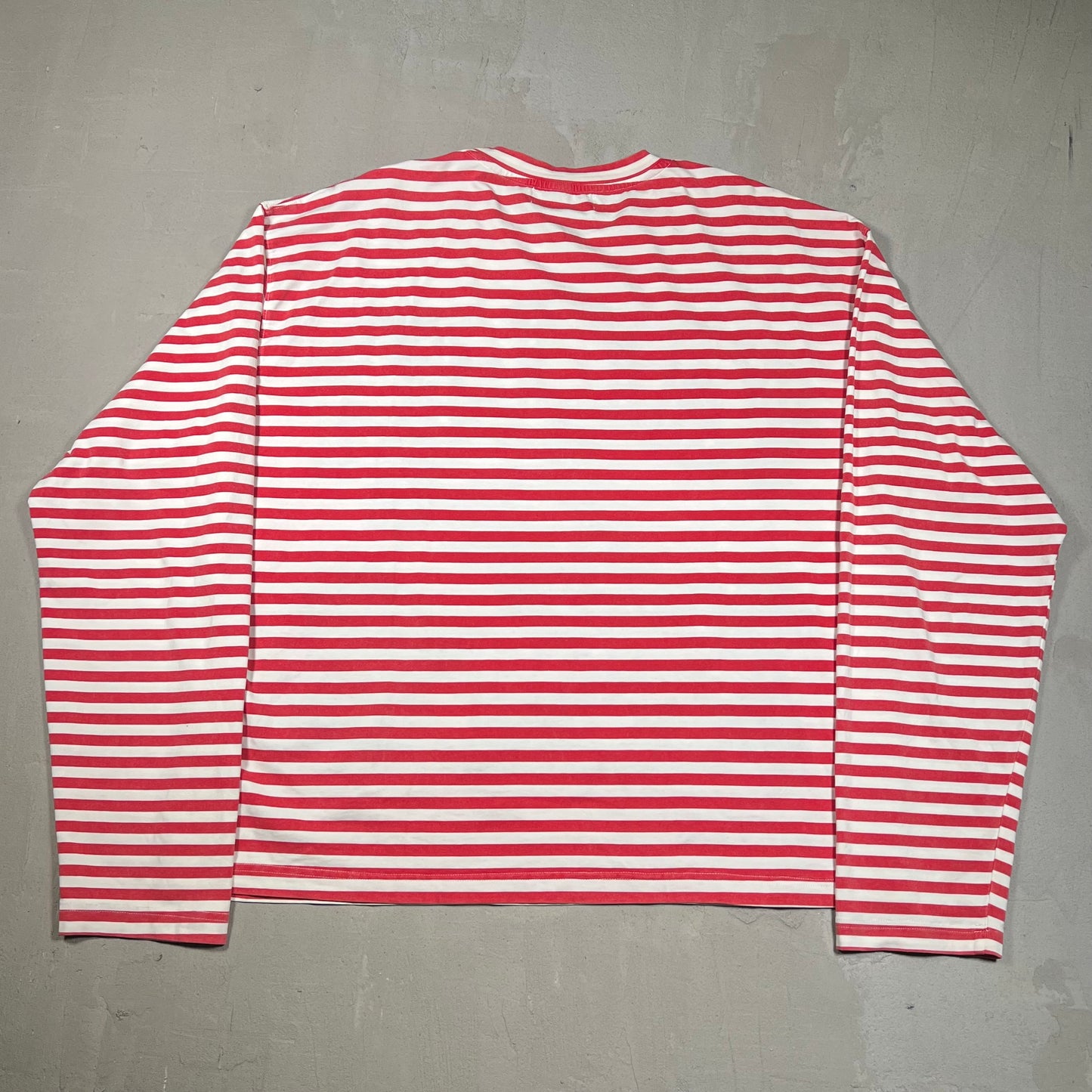 Vale Valley Dreams Striped Red Longsleeve Size XL USED x17081