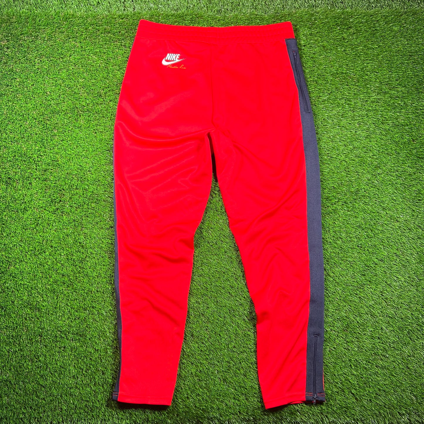 Nike Martine Rose Red Track Pants (2023) Size Large USED x16725