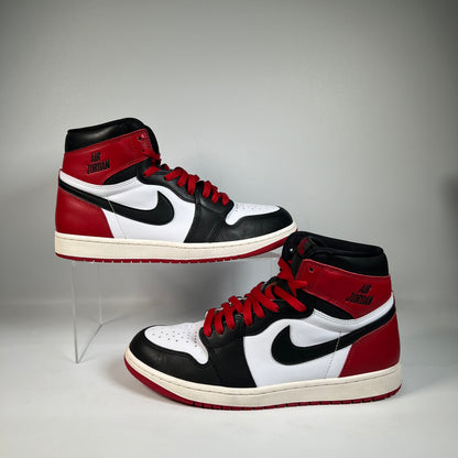 Jordan 1 High Black Toe Reimagined (2025) Size 10 USED s22142