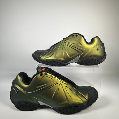 Nike x Supreme Air Courtposite Metallic Gold (2023) Size 10.5 USED s18105