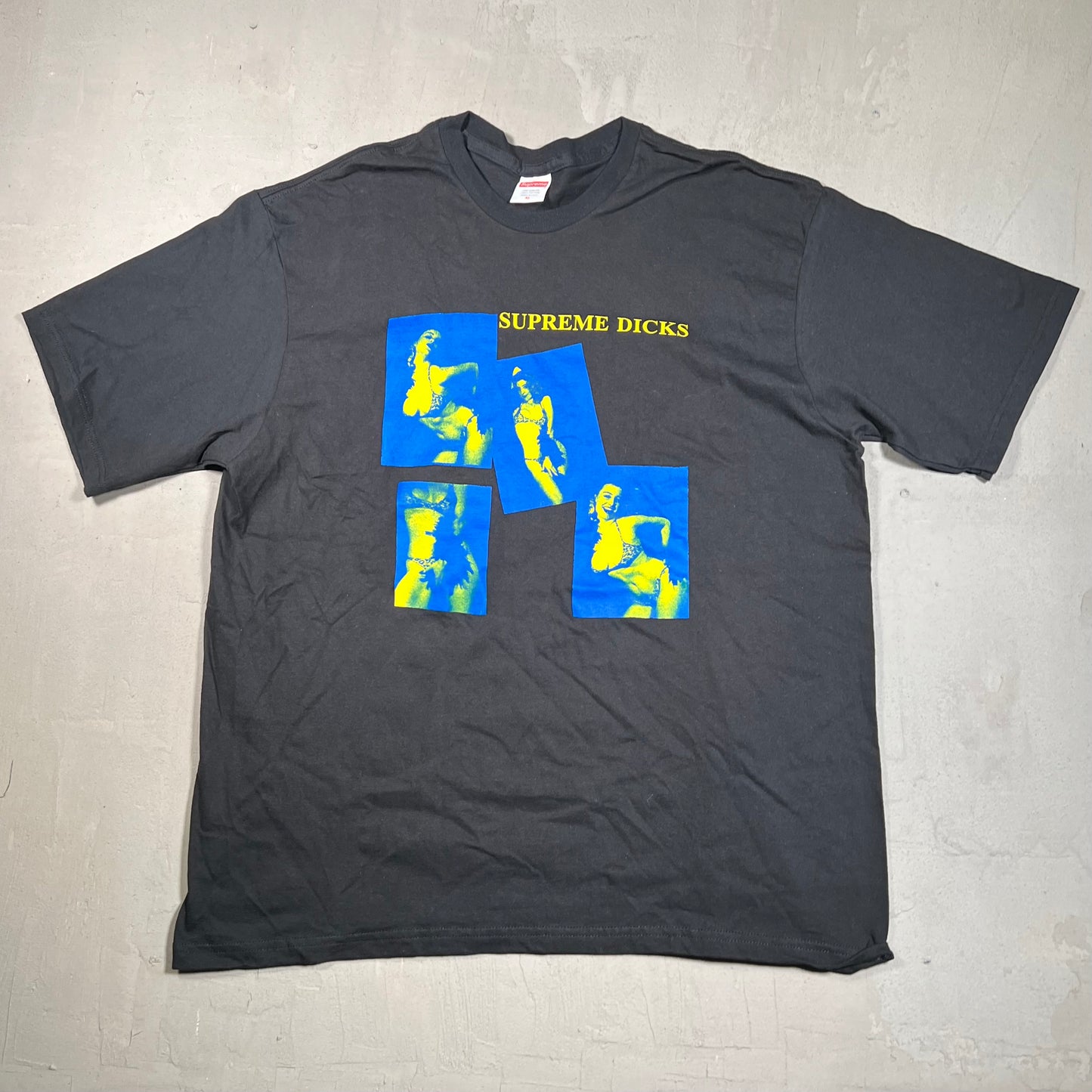 Supreme "Supreme Dicks" Tee Black (2020) Size XL USED x17540