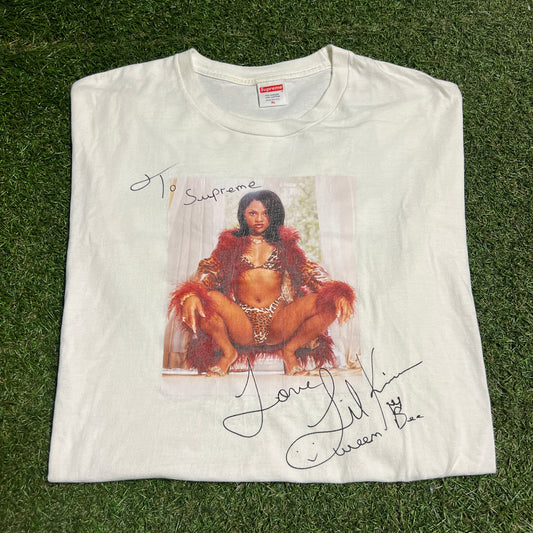 Supreme Lil Kim White Tee (2022) Size XL USED X14204