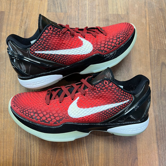 Nike Kobe 6 ProTro Challenge Red All Star 2021 Size 8 USED s15834