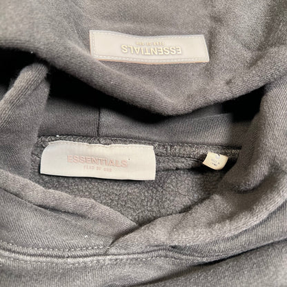 Essentials Fear of God Fog 1977 Dark Grey Hoodie Size Small USED x17665