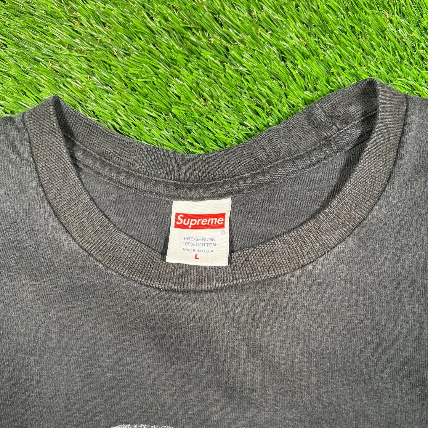 Supreme Everywhere Lady (2020) Black Tee Size Large USED x15691