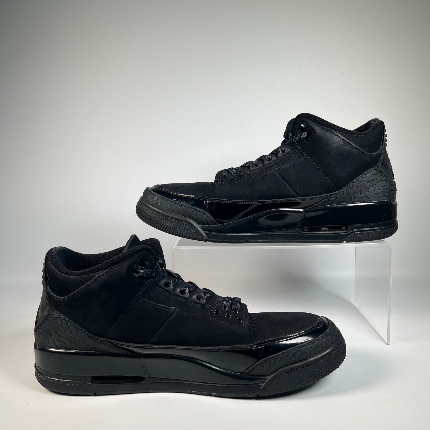 Jordan 3 Black Cat (2025) Size 12.5 USED s22077