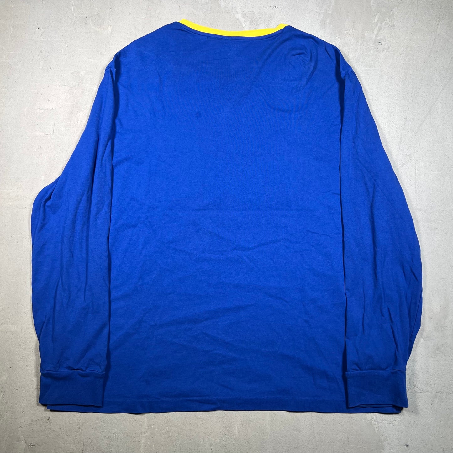 Polo Ralph Lauren Hi Tech Blue Longsleeve Size Large USED v18937